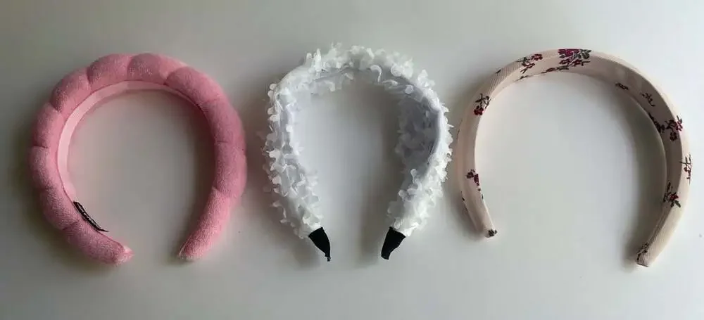 Conair Hair Accessory Lot Headbands Hair Claw Scrunchie Set